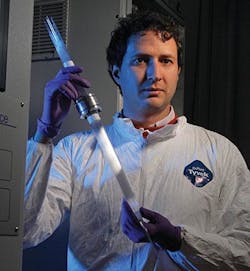 A new process uses laser pulses to draw blood. A new process uses laser pulses to draw blood.