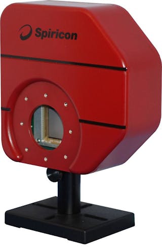 The Pyrocam IV thermal-electric camera can image and characterize laser beams with high resolution over a broad range of emission frequencies.