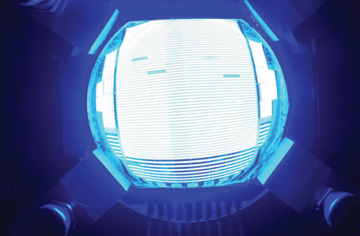 This wafer-level LED emits up to 157 W of output light.