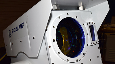 Boeing's Compact Laser Weapons System tracks, irradiates, and disables drones (VIDEO)