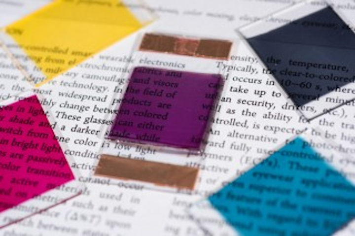 Georgia Tech group fashions electrochromic materials of many colors