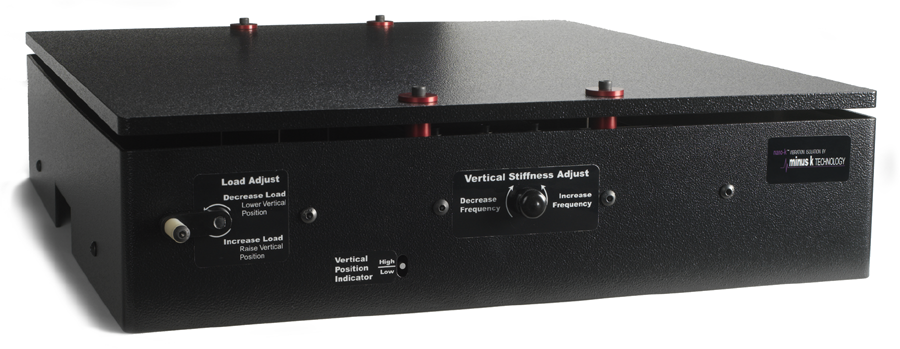 Shown is a Minus K negative-stiffness vibration isolator. (Image credit: Minus K)