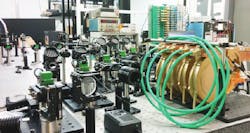 A high-power fiber laser array at AFRL Directed Energy Directorate uses an AdValue Photonics optical isolator developed under a US Air Force SBIR/STTR. A high-power fiber laser array at AFRL Directed Energy Directorate uses an AdValue Photonics optical isolator developed under a US Air Force SBIR/STTR.