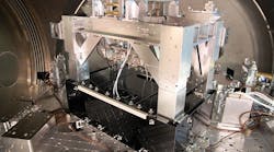 The PG&O black glass panels for LIGO are shown here in situ. The PG&O black glass panels for LIGO are shown here in situ.