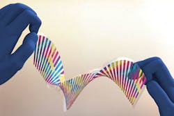 A new chameleon-like skin changes color when flexed. A new chameleon-like skin changes color when flexed.