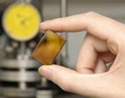 Chalcogenide glass sample. Chalcogenide glass sample.