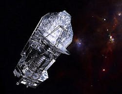 Herschel (2009-2013) was an IR space telescope held at cryogenic temperatures.