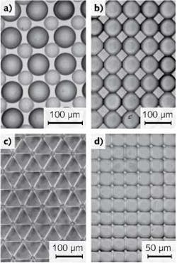 Femtosecond-laser wet etch forms low-cost microlens arrays