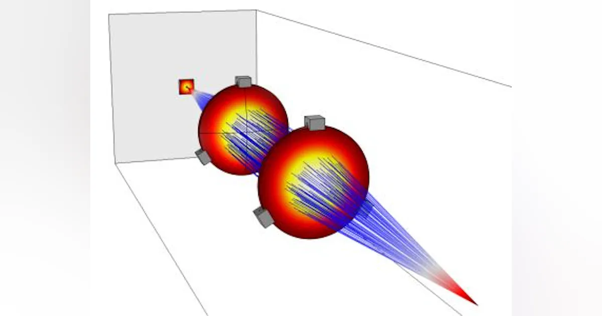 Computer Modeling: COMSOL Multiphysics software adds ray-tracing ...