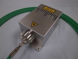 FIGURE 2. A 50 W blue-emitting direct-diode laser is well-suited for machining copper and gold.