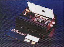 FIGURE 4. The first commercial erbium-doped fiber amplifier (EDFA) from a BT joint venture with DuPont, with 15 dB of gain across a 25 nm band. FIGURE 4. The first commercial erbium-doped fiber amplifier (EDFA) from a BT joint venture with DuPont, with 15 dB of gain across a 25 nm band.