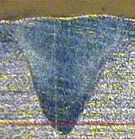 FIGURE 1. Cross section photo. FIGURE 1. Cross section photo.