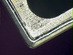 FIGURE 2. Surface photo of seam weld.