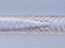 FIGURE 4. Power ramp down at end of weld. FIGURE 4. Power ramp down at end of weld.