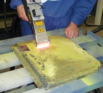 Laser removal of aircraft coatings Laser Focus World