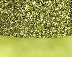 FIGURE 2a. 248-nm cut in CVD diamond. FIGURE 2a. 248-nm cut in CVD diamond.