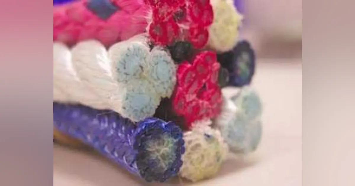 Cutting synthetic rope | Laser Focus World