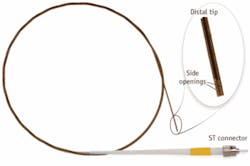 FIGURE 3. Second-generation surgical OmniGuide fiber is known as Mark III. FIGURE 3. Second-generation surgical OmniGuide fiber is known as Mark III.