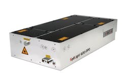 FIGURE 3. The tunable, deep-UV OPO developed by Innolas Laser to measure SO2 related to motor oil emission has a tuning range of 215–225 nm, a spectral width of less than 5 cm-1, maximum output energy of 1.5 mJ, divergence of less than 10 mrad, pulse duration of less than 6 ns, and a pulse frequency of 20 Hz wavelength of each single pulse (freely selectable). FIGURE 3. The tunable, deep-UV OPO developed by Innolas Laser to measure SO2 related to motor oil emission has a tuning range of 215–225 nm, a spectral width of less than 5 cm-1, maximum output energy of 1.5 mJ, divergence of less than 10 mrad, pulse duration of less than 6 ns, and a pulse frequency of 20 Hz wavelength of each single pulse (freely selectable).