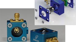 FIGURE 1. TeTechS' T-Era series terahertz photoconductive antennas are packaged with a collimating silicon lens for terahertz spectroscopy and imaging applications. FIGURE 1. TeTechS' T-Era series terahertz photoconductive antennas are packaged with a collimating silicon lens for terahertz spectroscopy and imaging applications.