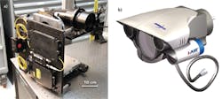 FIGURE 5. The hardware (a) of an Attochron USP laser-based FSO system is visualized in an artist's concept (b). FIGURE 5. The hardware (a) of an Attochron USP laser-based FSO system is visualized in an artist's concept (b).