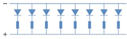 FIGURE 1. Schematic configuration of a SiPM device. FIGURE 1. Schematic configuration of a SiPM device.