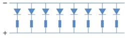FIGURE 1. Schematic configuration of a SiPM device.