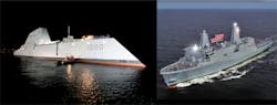 FIGURE 2. Shipboard systems used by the U.S. Navy employ metal halide lamps as the light source. FIGURE 2. Shipboard systems used by the U.S. Navy employ metal halide lamps as the light source.