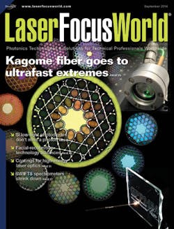 FIGURE 5. A hypocycloid core fiber, which reduces loss at 3 &mu;m by keeping most of the light in the gas, is shown on our September 2014 cover.