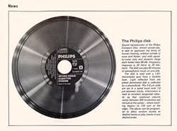 FIGURE 5. Philips NV demonstrated a preliminary version of its audio CD player, based on a 780 nm GaAlAs laser, described in our July 1979 issue. FIGURE 5. Philips NV demonstrated a preliminary version of its audio CD player, based on a 780 nm GaAlAs laser, described in our July 1979 issue.