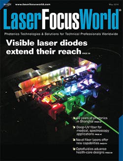 FIGURE 8. Different colors emitted by laser diodes in a single Toptica iChrome module, shown on our May 2014 cover, are emitted through a polarization-maintaining single-mode fiber. FIGURE 8. Different colors emitted by laser diodes in a single Toptica iChrome module, shown on our May 2014 cover, are emitted through a polarization-maintaining single-mode fiber.
