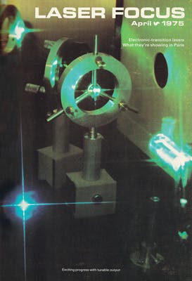 FIGURE 4. Optical mounts have a supporting role on our April 1975 cover.