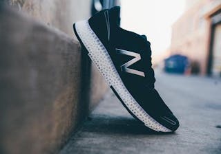 Laser sintering-based 3D printing using soft materials is changing the types of objects that can be fabricated. (Image credit: New Balance)