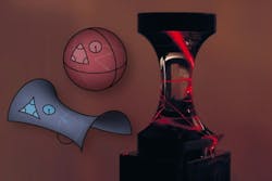 2D optical model shows how light behaves in 4D curved spacetime 2D optical model shows how light behaves in 4D curved spacetime