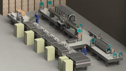 FIGURE 1. 3D CAD rendition of the 10 PW laser system. FIGURE 1. 3D CAD rendition of the 10 PW laser system.