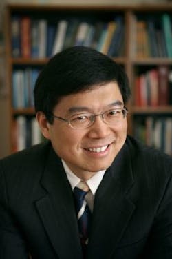 FIGURE 1. Lihong Wang of Washington University in St Louis will receive SPIE’s 2015 Britton Chance Biomedical Optics Award in recognition of pioneering technical work and visionary leadership in the development and application of photoacoustics and photon-transport modeling. FIGURE 1. Lihong Wang of Washington University in St Louis will receive SPIE’s 2015 Britton Chance Biomedical Optics Award in recognition of pioneering technical work and visionary leadership in the development and application of photoacoustics and photon-transport modeling.