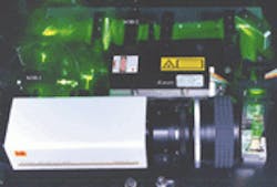 Digital holographic data-storage system developed at Rockwell Science Center is based on Fe:LiNbO3 and achieves a total data-storage capacity of 10 Gbyte.