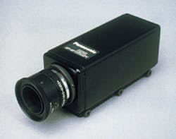 Charge-coupled-device camera can capture images at rates up to 30 frames/s, or 60 frames/s for double-speed devices, enabling a variety of high-speed imaging processes. Charge-coupled-device camera can capture images at rates up to 30 frames/s, or 60 frames/s for double-speed devices, enabling a variety of high-speed imaging processes.