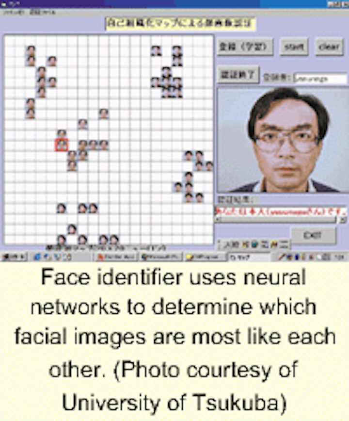 Face identifier uses neural networks Laser Focus World