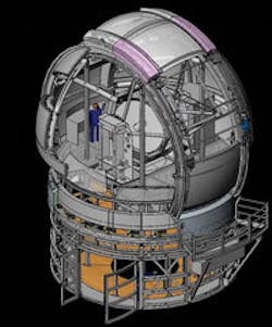 The mirror glass for the Rocky Planet Finder Telescope was cast and shaped in Russia and is being optically configured at Rayleigh Optical (Baltimore, MD). The telescope body is being assembled in Tucson, AZ, by EOS. The dome enclosure was fabricated in Australia. The mirror glass for the Rocky Planet Finder Telescope was cast and shaped in Russia and is being optically configured at Rayleigh Optical (Baltimore, MD). The telescope body is being assembled in Tucson, AZ, by EOS. The dome enclosure was fabricated in Australia.