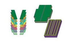 FIGURE 2. A new microchannel-cooler (MCC) subassembly design places the coolant in very close proximity to the diode bar. FIGURE 2. A new microchannel-cooler (MCC) subassembly design places the coolant in very close proximity to the diode bar.