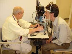 A noninvasive in vivo eye scan being developed at Neuroptix will aid in the early detection of Alzheimer’s disease. A noninvasive in vivo eye scan being developed at Neuroptix will aid in the early detection of Alzheimer’s disease.