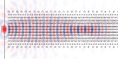 FIGURE 5a. A 2-D “photonic-noncrystal” lens consists of high-index rods that vary in density from the optical axis to create an approximately parabolic effective-index profile. FIGURE 5a. A 2-D “photonic-noncrystal” lens consists of high-index rods that vary in density from the optical axis to create an approximately parabolic effective-index profile.