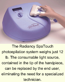 Lowcost lightbased system shakes up hairremoval market Laser Focus