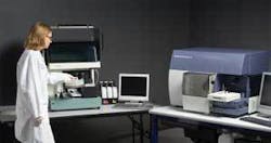 FIGURE 1. Becton Dickinson says that almost all of its cell-counting systems-such as the FACSCanto II (right)-now use solid-state lasers exclusively. FIGURE 1. Becton Dickinson says that almost all of its cell-counting systems-such as the FACSCanto II (right)-now use solid-state lasers exclusively.
