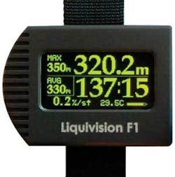FIGURE 2b. Liquivision picked this Osram OLED because it is bright and easily viewable from a wide range of angles. FIGURE 2b. Liquivision picked this Osram OLED because it is bright and easily viewable from a wide range of angles.