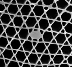 FIGURE 1. The properties of microstructure or photonic-crystal fiber depend on air gaps within the cladding to create an average refractive index that is significantly lower than that of the typically solid silica core. FIGURE 1. The properties of microstructure or photonic-crystal fiber depend on air gaps within the cladding to create an average refractive index that is significantly lower than that of the typically solid silica core.