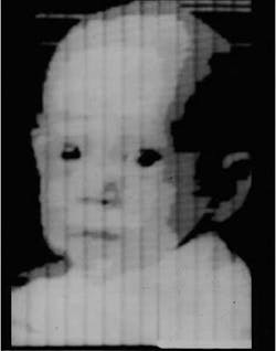 A grainy image of a baby just 5 × 5 cm in size turned out to be the well from which satellite imaging, CAT scans, barcodes on packaging, desktop publishing, digital photography, and a host of other imaging technologies sprang. A grainy image of a baby just 5 × 5 cm in size turned out to be the well from which satellite imaging, CAT scans, barcodes on packaging, desktop publishing, digital photography, and a host of other imaging technologies sprang.