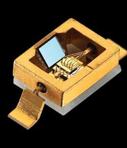 A miniature surface-mounted continuous-wave laser introduced at Laser 2007 by Osram emits 6 W at 810 nm (surface mounting greatly simplifies assembly of electronic components onto printed-circuit boards). A miniature surface-mounted continuous-wave laser introduced at Laser 2007 by Osram emits 6 W at 810 nm (surface mounting greatly simplifies assembly of electronic components onto printed-circuit boards).