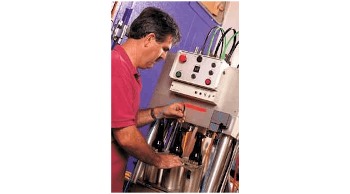 FIGURE 1. Advances in compact near-infrared spectrometers are bringing science to such food arts as beer brewing, shown here, and wine making.